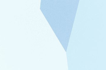 Icy blue abstract geometrical background with Water, Iceberg, Non-Photo Blue colors, watercolor paper texture