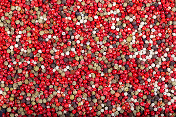 Colored pepper mix, background