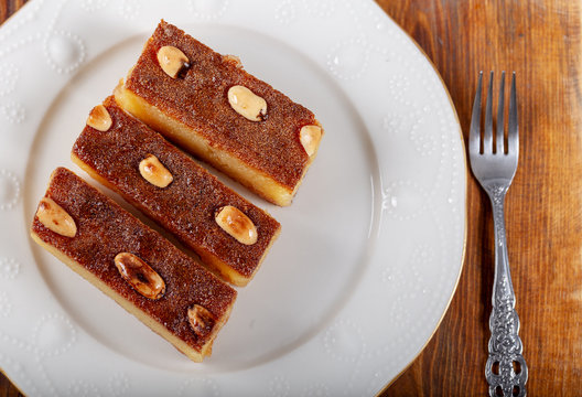 urkish Dessert Sambali , Sambaba or Damascus