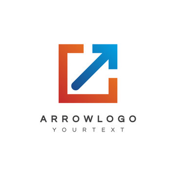 arrow logo design