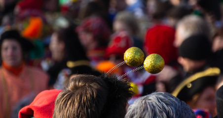 Antennen, Kopfschmuck im Karneval