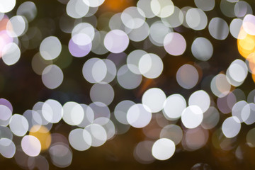 Background of shining lights or defocusing