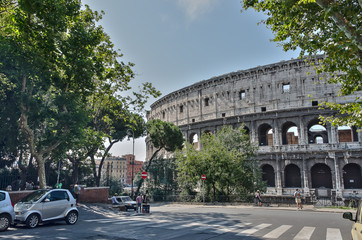 Roman Coliseum. Italy. Rome