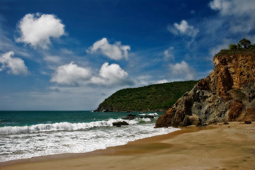 Fototapeta na wymiar Playa Puerto Cruz