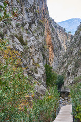 Sapadere Canyon, Taurus Mountains, Antalya, Turkey.