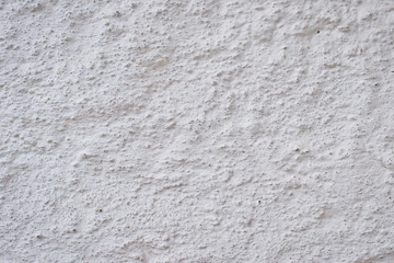 Fassade Rauputz, weiß geschlämmt, Kalkanstrich - Hintergrund