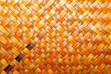 background texture - the surface of a wicker mat