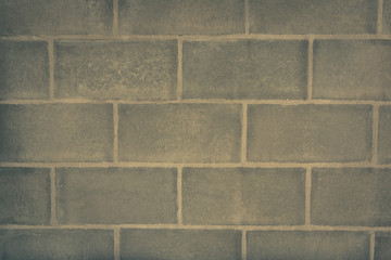 Grey brick wall background, texture
