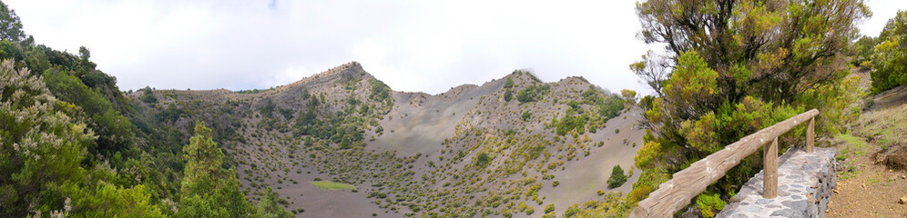 Extinct volcano, El Hierro Island Canaries Spain