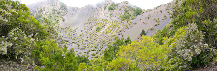 Extinct volcano, El Hierro Island Canaries Spain