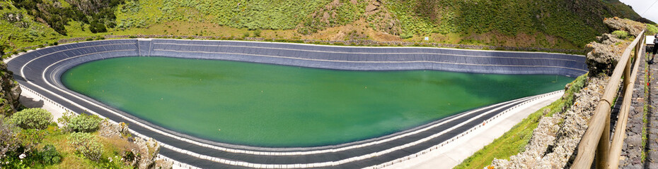 Energy Wind - Water Power Plant in El Hierro Island