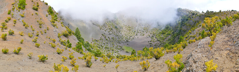 Extinct volcano, El Hierro Island Canaries Spain