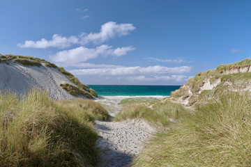 Weststrand von Berneray Äußere Hebriden