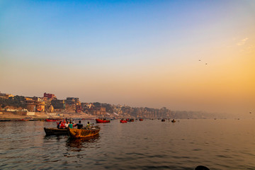 Fototapeta premium Varanasi India Gange
