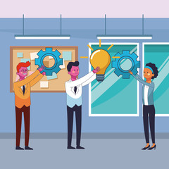 business coworkers executives