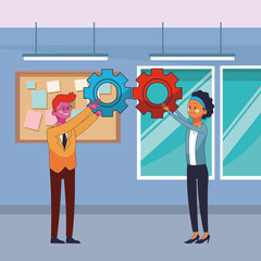 business coworkers executives