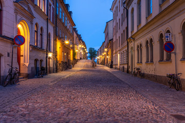 Quiet Stockholm Street