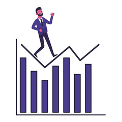 executive businessman cartoon