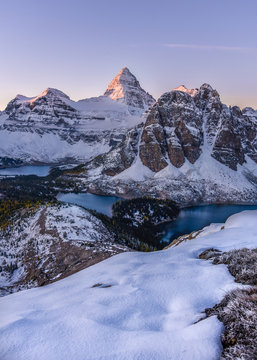 Mount Assiniboine from the Nublet