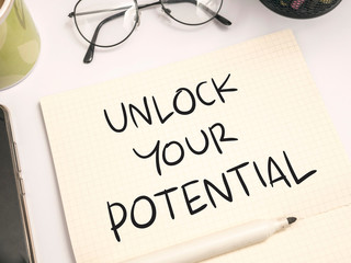 Unlock Your Potential, Motivational Inspirational Quotes