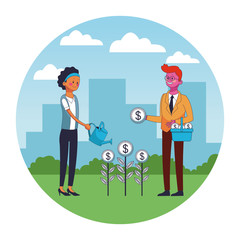 business coworkers executives