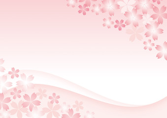 ピンクの桜イメージ