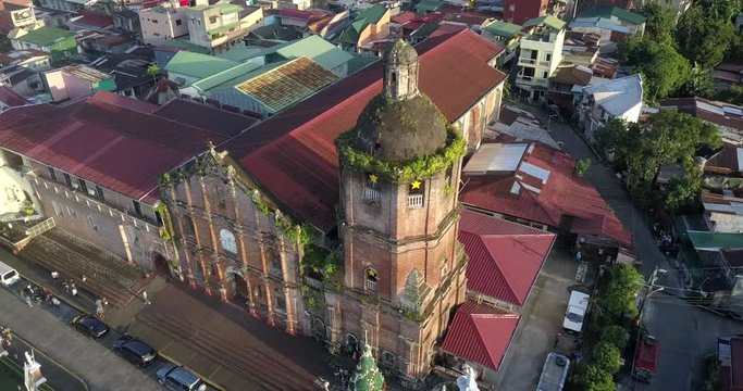 Church in a small philippines town