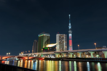 東京の夜景　墨田