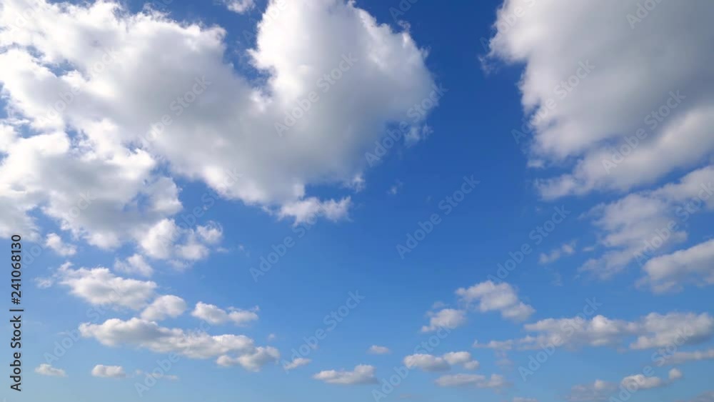 Wall mural landscape of the clear sky
