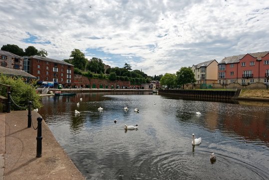 Exeter - Fluss Exe - Quayside