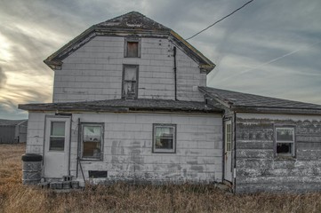 Abandoned House in Rural South Dakota