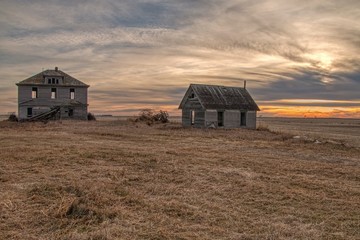 Abandoned House in Rural South Dakota