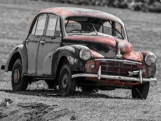 Fototapeta premium Morris Minor