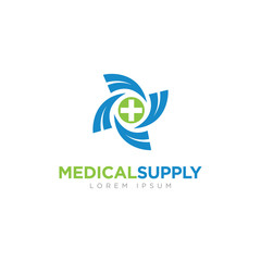 Medical Supply Company Business Logo