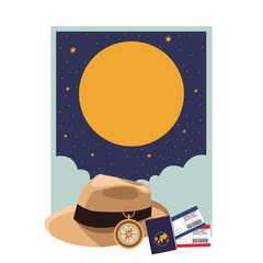 panama hat icon