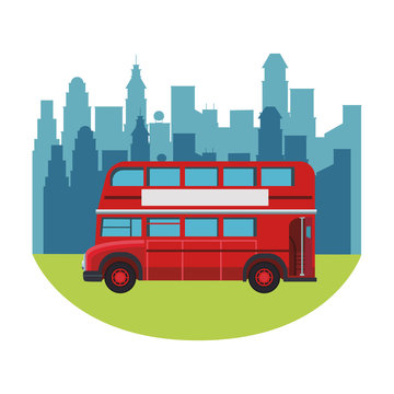 london double decker bus