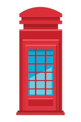 red telephone box