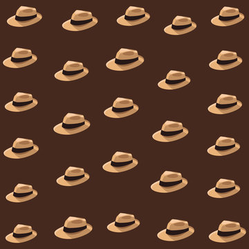 Panama Hat Background