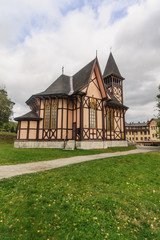 Fototapeta na wymiar Wooden church in Stary Smokovec
