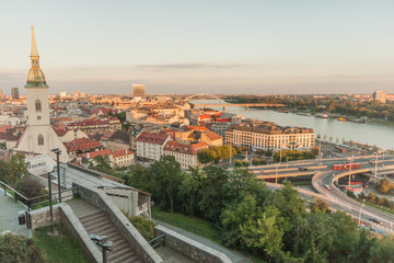 Naklejka premium Bratislava castle