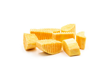 Japanese Sweet potatoes dice