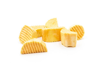 Japanese Sweet potatoes dice