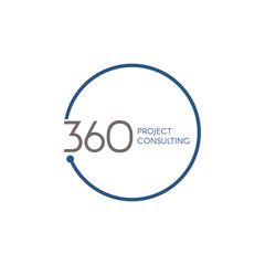 360 Consulting Logo Symbol