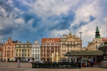 Fototapeta premium Plzen, Hauptmarkt