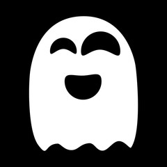 Ghost. Vector Illustration.