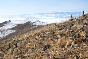 Panoramic view of Ogoy Island
