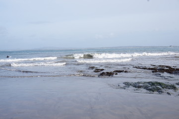 Fototapeta premium waves on beach
