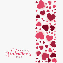 happy valentines day greeting background