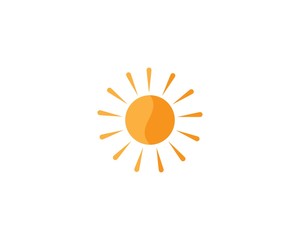 sun logo vector