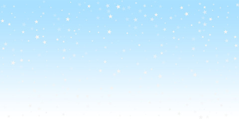 Random falling stars Christmas background. Subtle 